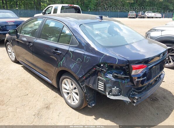 5YFB4MDE7SP264433 2025 TOYOTA COROLLA Dark Blue 
