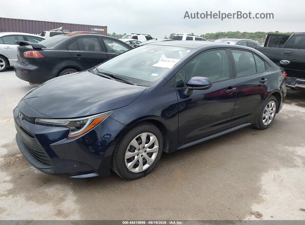 5YFB4MDE7SP281670 2025 TOYOTA COROLLA Dark Blue წინა მარცხენა ხედი სამი მეოთხედიდან