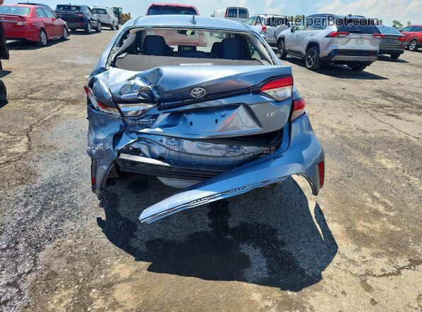 5YFB4MDE7SP294967 2025 TOYOTA COROLLA Blue Widok z tyłu