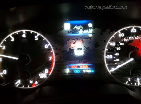 5YFB4MDE7SP337901 2025 TOYOTA COROLLA White Սարքավորումների վահանակի տեսք