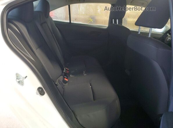5YFB4MDE7SP337901 2025 TOYOTA COROLLA White Հետևի նստատեղերի տեսք