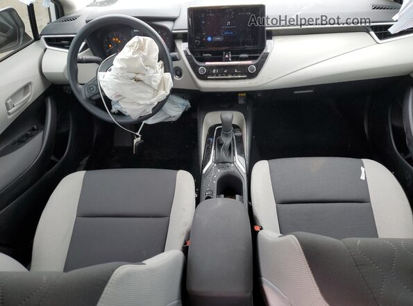 5YFB4MDE7SP353175 2025 TOYOTA COROLLA White Dashboard view