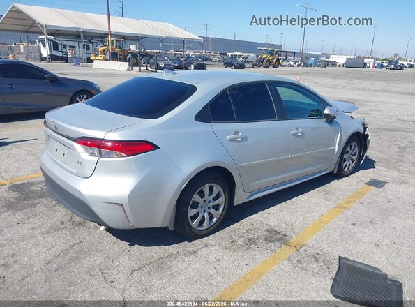 5YFB4MDE8PP031832 2023 TOYOTA COROLLA Серебряный Задняя правая четверть