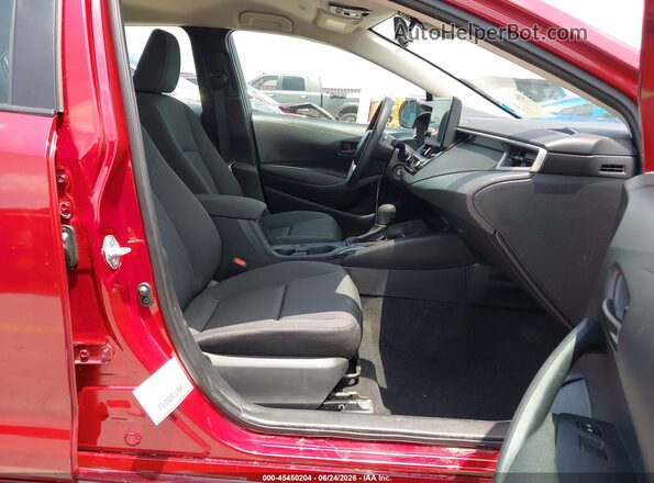 5YFB4MDE8SP233322 2025 TOYOTA COROLLA Красный Вид салона спереди