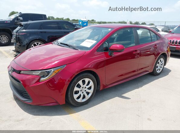 5YFB4MDE8SP233322 2025 TOYOTA COROLLA Красный Передняя левая четверть