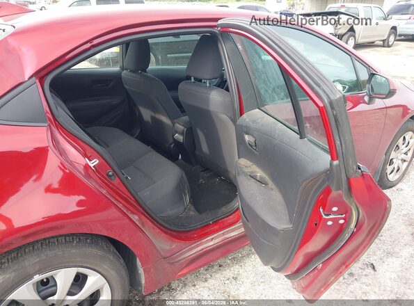 5YFB4MDE8SP268510 2025 TOYOTA COROLLA Бордовый Вид наклейки с VIN-кодом
