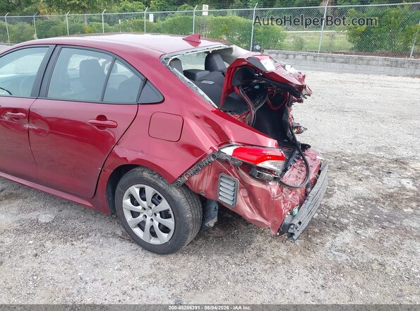 5YFB4MDE8SP268510 2025 TOYOTA COROLLA Бордовый Вид спереди