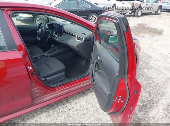 5YFB4MDE8SP268510 2025 TOYOTA COROLLA Бордовый Вид салона спереди