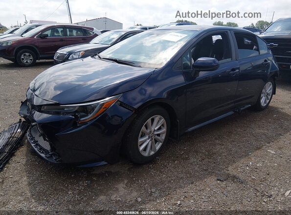 5YFB4MDE8SP319410 2025 TOYOTA COROLLA Navy Vista tres cuartos delantera izquierda