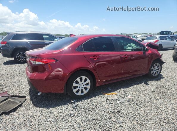 5YFB4MDE8TP373758 2026 TOYOTA COROLLA Maroon უკანა მარჯვენა