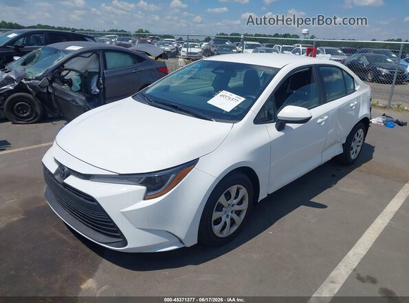 5YFB4MDE8TP386445 2026 TOYOTA COROLLA White Przód lewy