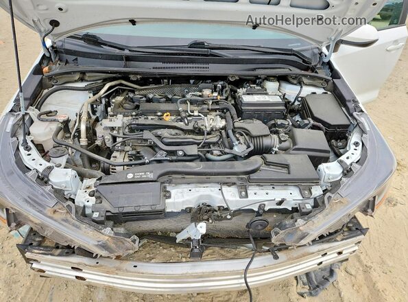 5YFB4MDE9PP008172 2023 TOYOTA COROLLA Белый Вид задней части салона