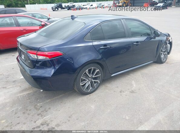 5YFB4MDE9RP092884 2024 TOYOTA COROLLA Синий Задняя правая четверть