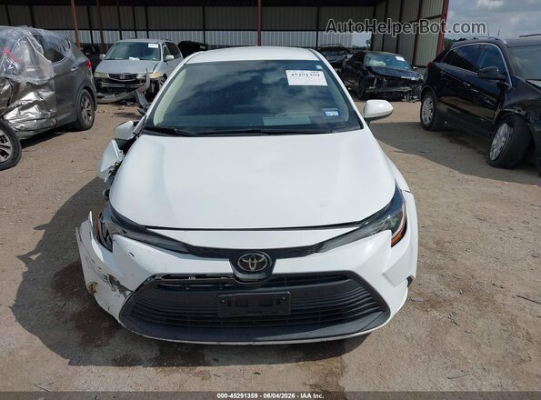 5YFB4MDEXPP008911 2023 TOYOTA COROLLA White Widok zestawu wskaźników
