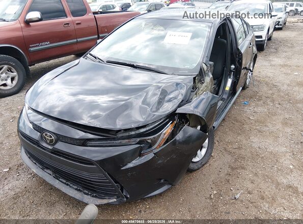 5YFB4MDEXPP042072 2023 TOYOTA COROLLA Black Առջևի ձախ երեք քառորդ տեսարան
