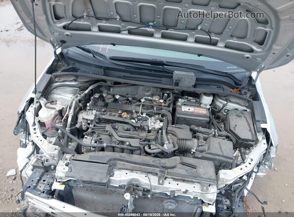 5YFB4MDEXPP076979 2023 TOYOTA COROLLA Silver Вид ззаду