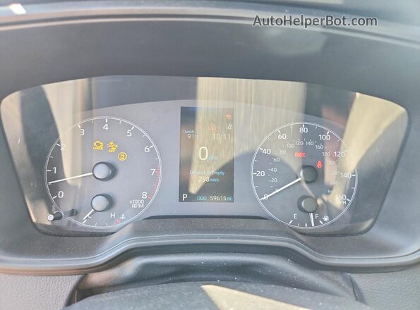 5YFB4MDEXRP084602 2024 TOYOTA COROLLA White ხელსაწყოთა პანელის ხედი