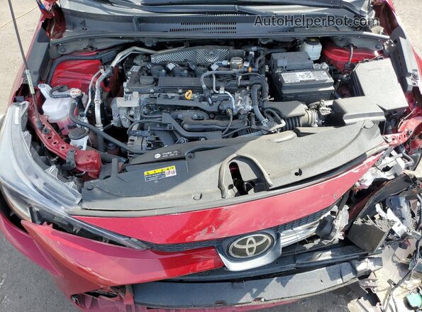 5YFB4MDEXRP088746 2024 TOYOTA COROLLA Red Rear interior view
