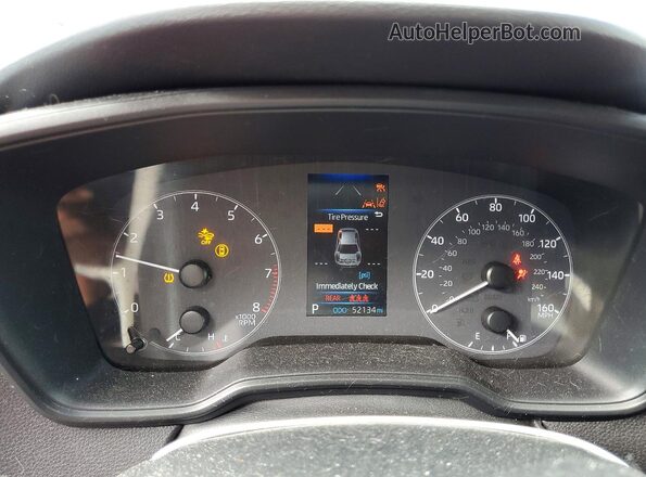 5YFB4MDEXRP088746 2024 TOYOTA COROLLA Red Instrument cluster view