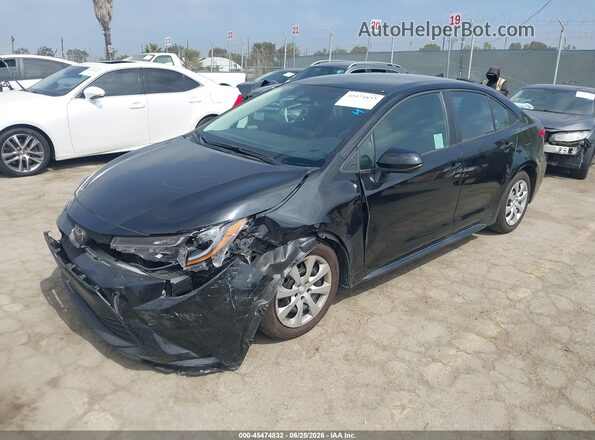 5YFB4MDEXRP137203 2024 TOYOTA COROLLA Black Առջևի ձախ երեք քառորդ տեսարան