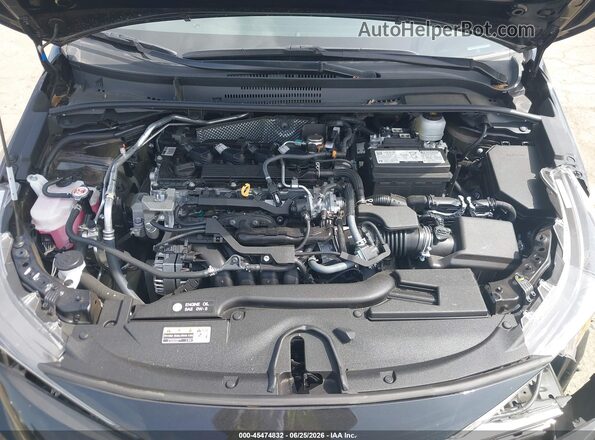 5YFB4MDEXRP137203 2024 TOYOTA COROLLA Black Հետևի տեսք