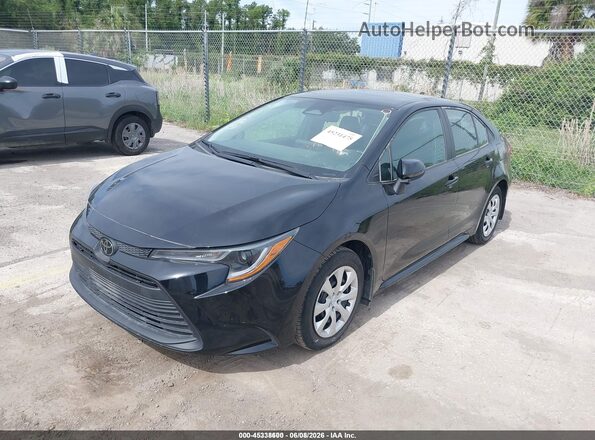 5YFB4MDEXRP198504 2024 TOYOTA COROLLA Black Vista tres cuartos delantera izquierda