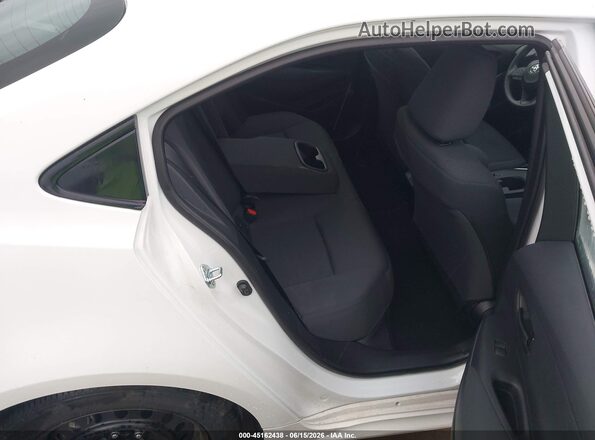 5YFB4MDEXSP245519 2025 TOYOTA COROLLA White Widok naklejki z numerem VIN