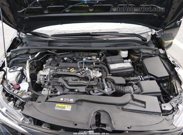 5YFB4MDEXSP252633 2025 TOYOTA COROLLA Black Вид ззаду