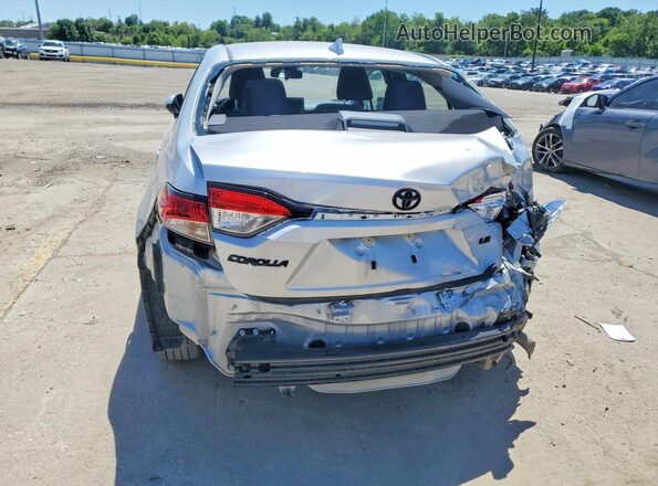 5YFB4MDEXSP261168 2025 TOYOTA COROLLA Silver Вид ззаду