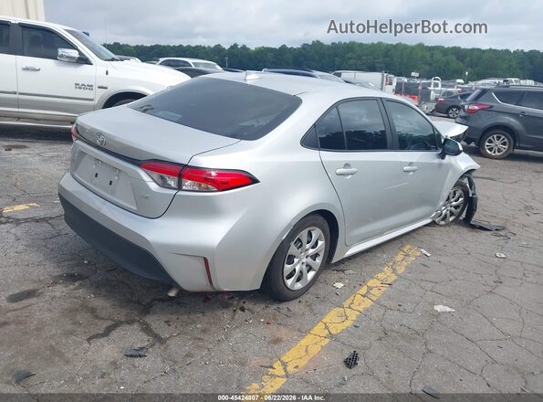 5YFB4MDEXSP269321 2025 TOYOTA COROLLA Серебряный Задняя правая четверть