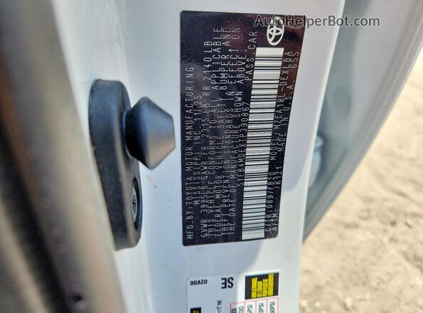5YFB4MDEXTP390867 2026 TOYOTA COROLLA White 