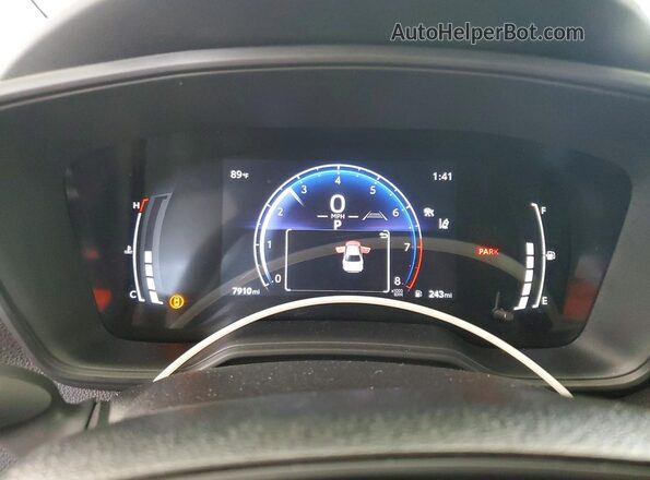 5YFB4MDEXTP393428 2026 TOYOTA COROLLA White Սարքավորումների վահանակի տեսք
