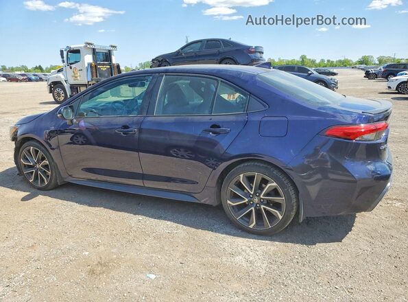 5YFB4RBE8LP016838 2020 TOYOTA COROLLA Blue Rear left