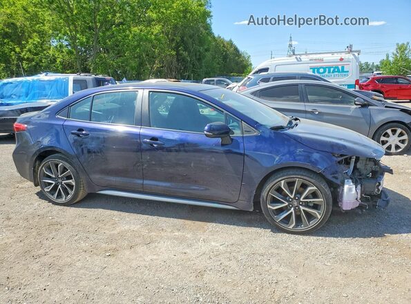 5YFB4RBE8LP016838 2020 TOYOTA COROLLA Blue Front right