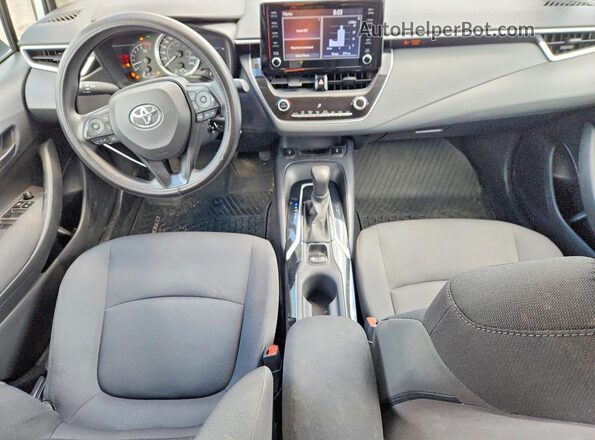 5YFBPMBE9NP384409 2022 TOYOTA COROLLA White Dashboard view