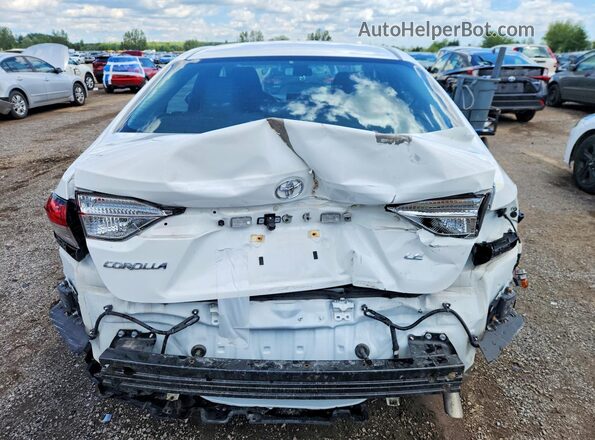 5YFBPMBE9NP384409 2022 TOYOTA COROLLA White Rear view