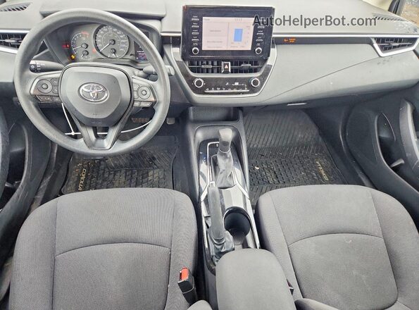 5YFBPRBE0LP042728 2020 TOYOTA COROLLA Black Առջևի վահանակի տեսք