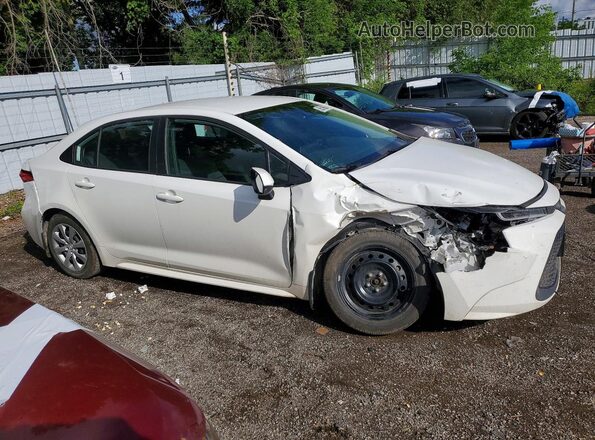 5YFBPRBE6LP087852 2020 TOYOTA COROLLA Белый Передняя правая четверть