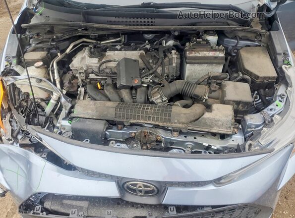 5YFBPRBEXLP039481 2020 TOYOTA COROLLA Blue უკანა სალონის ხედი