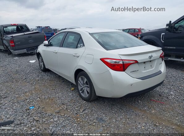 5YFBPRHE1GP470305 2016 TOYOTA COROLLA White Задня ліва чверть