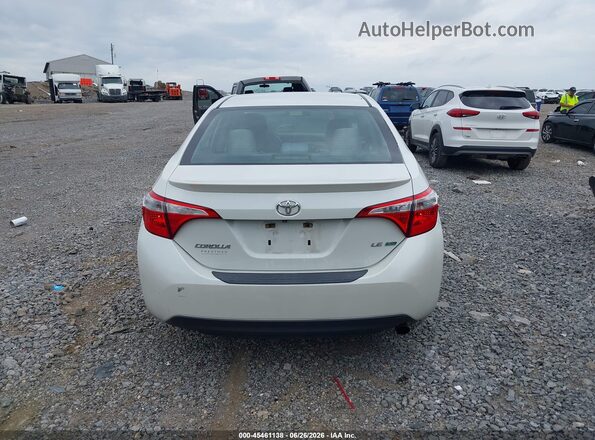 5YFBPRHE1GP470305 2016 TOYOTA COROLLA White 