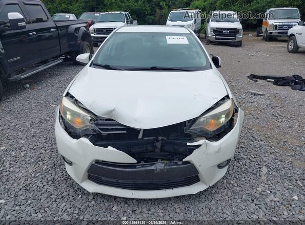 5YFBPRHE1GP470305 2016 TOYOTA COROLLA White Вид щитка приладів