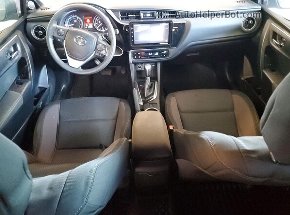 5YFBPRHE1HP699357 2017 TOYOTA COROLLA Синий Вид панели приборов