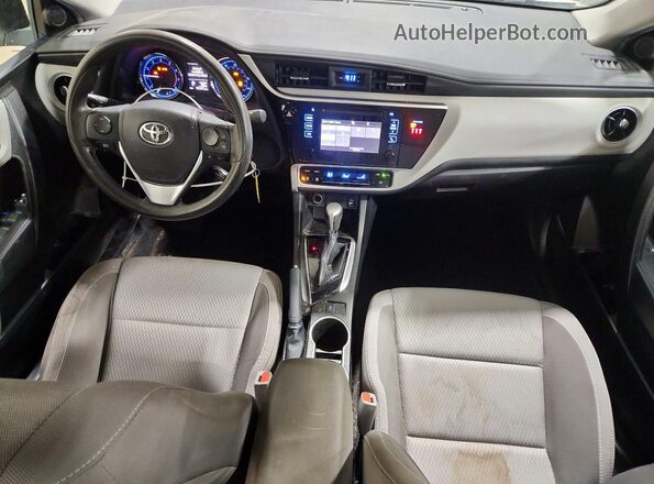 5YFBPRHE1KP924934 2019 TOYOTA COROLLA White Widok deski rozdzielczej