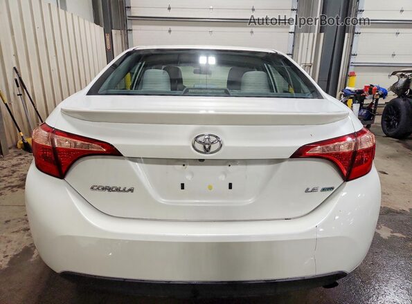 5YFBPRHE1KP924934 2019 TOYOTA COROLLA White Widok z tyłu