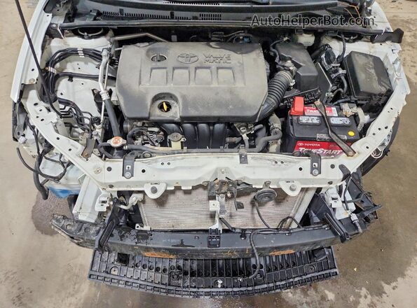 5YFBPRHE1KP924934 2019 TOYOTA COROLLA White Widok wnętrza z tyłu