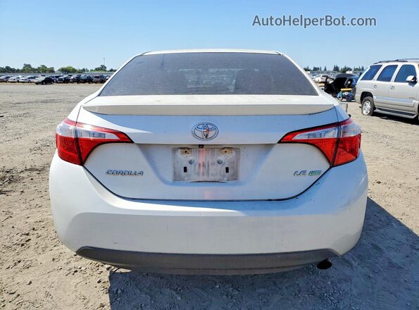 5YFBPRHE2GP549322 2016 TOYOTA COROLLA White Rear view