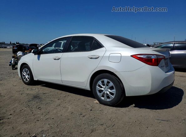 5YFBPRHE2GP549322 2016 TOYOTA COROLLA White Rear left