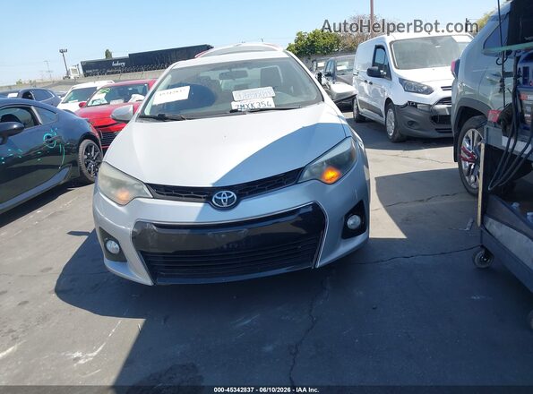 5YFBURHE0GP380992 2016 TOYOTA COROLLA Silver უკანა სალონის ხედი