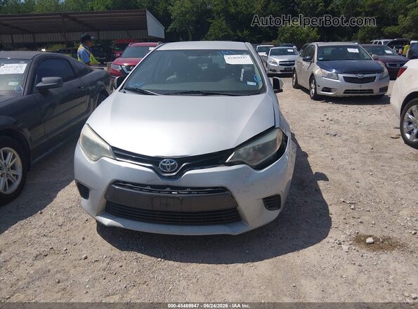 5YFBURHE0GP409892 2016 TOYOTA COROLLA Silver Widok z przodu